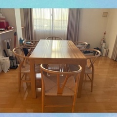 IKEA  イケア　ダイニングテーブルセットの画像