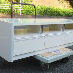 ◆ガラストップ ローボード◆の画像