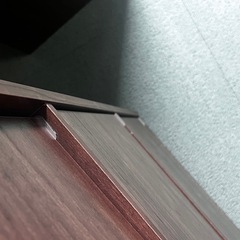 カラーボックス　扉付き　木目　ブラウンの画像