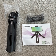 ミニ三脚 プロジェクター/カメラ適用 1/4インチ 卓上三脚 M6規格 ブラックの画像