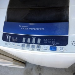 2012年製 AQUA 7.0kg洗い 洗濯機 AQW-V700Aの画像