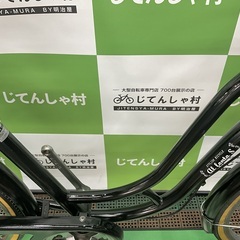 【No.165】特価‼︎整備済‼︎6段ギア&オートライト/26インチ自転車/ブラックの画像