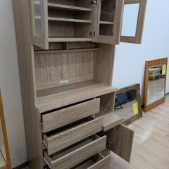 ジモティー割引🏷️【ジャングルジャングル岸和田和泉インター店】レンジボード ナチュラル 和泉市 堺市 岸和田市 泉大津市 高石市 泉北郡熊取町の画像