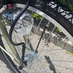 🔶新車🔶　TURBO LIGHT/ターボライト　26インチ　145㎝～　SHIMANO/外装6段変速　LEDオートライト　ローラーブレーキ　アルミフレーム　点検調整永久無料✨　西宮　自転車　ファッションサイクル　ママチャリ　塩野自転車　SHIONOの画像