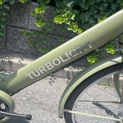 🔶新車🔶　TURBO LIGHT/ターボライト　26インチ　145㎝～　SHIMANO/外装6段変速　LEDオートライト　ローラーブレーキ　アルミフレーム　点検調整永久無料✨　西宮　自転車　ファッションサイクル　ママチャリ　塩野自転車　SHIONOの画像
