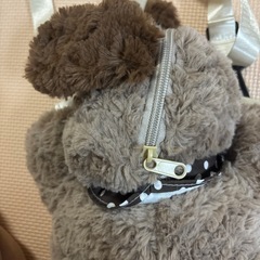 犬のぬいぐるみ ファスナー付き(取引先きまりました)の画像