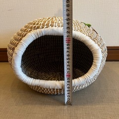 受付終了【先着順】猫用ドーム型ハウス／通気性◎で夏も快適！」の画像