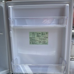 【RKGRE-538】特価！e angel/エディオン/149L レトロ2ドア冷凍冷蔵庫/ANG-RE151-A1/中古品/2021年製/当社より近隣無料配達！の画像