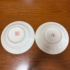 【中古】中華大皿 2枚セットの画像