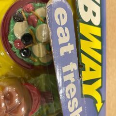 サブウェイ　SUBWAY sandwich artist play set 食玩 お菓子 ミニチュアの画像