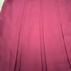 スカート　えんじ色　の画像