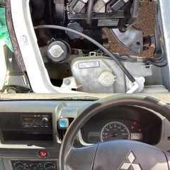 三菱 ミニキャブバン ハイルーフ GBD-U61VグレードCD 年式 H24 車検令和8年1月29日まで。 SRSエアバッグ  車検有　乗って帰れます  170000円 今年の自動車税＋リサイクル♻️＋車両価額　込み込み。の画像