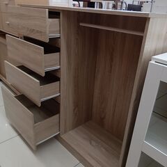 ★リユースのサカイ日立店★HJ7216  チェスト ナチュラルベージュ H112.5×D42.5×W120.5 クリーニング済み の画像