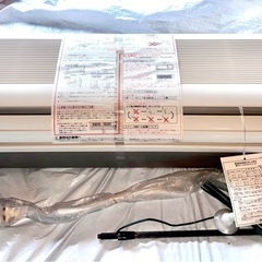 訳ありTOSHIBA RAS-402PTR エアコン　200V 14畳　長期保管の画像