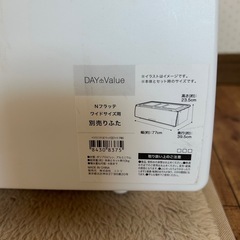 収納ケース Nフラッテ ニトリの画像
