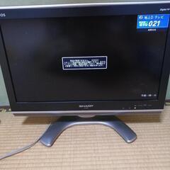 シャープAQUOS 液晶テレビの画像