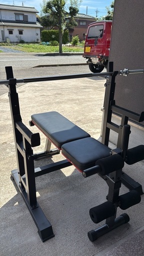 ベンチプレス　プレート付き