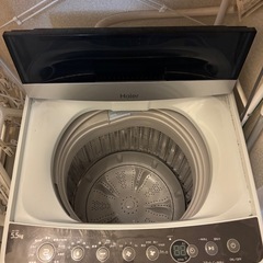 洗濯機5.5kgの画像