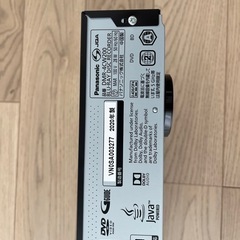 【美品】Panasonic 4Kディーガ　録画　Blu-ray DVD W録画対応 アンテナ線付きの画像