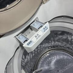 ‼️関西エリア配送設置可🙌‼️最新2022年製✨SHARP 7kg 洗濯機 インバーター付き静音モデルの画像