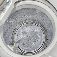 ‼️関西エリア配送設置可🙌‼️最新2022年製✨SHARP 7kg 洗濯機 インバーター付き静音モデルの画像