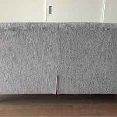 【〆8/12】unico ソファ　2人掛け　オットマン付の画像