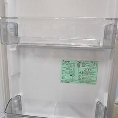 146L 2022年製 2ドア冷蔵庫 MR-P15G-W 三菱 140Lクラス ホワイト 白 札幌市 白石店の画像