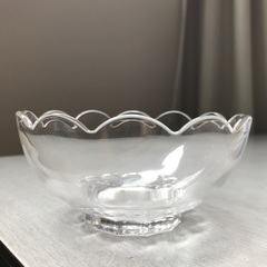 クリスタルガラス　小鉢5つ　（箱入り）の画像