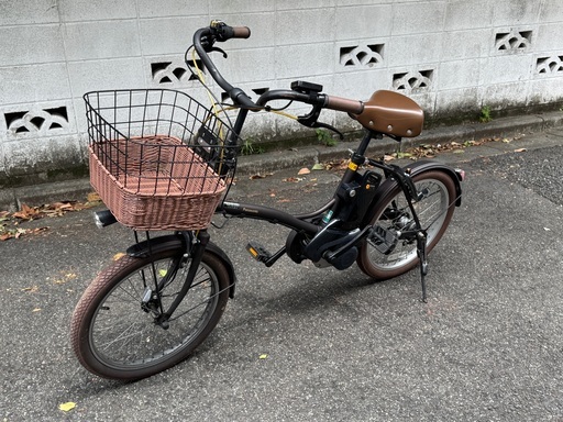 パナソニック電動自転車 12Ah グリッター ブラウンメタリック 20インチ