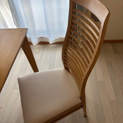 ニトリダイニングセットの画像