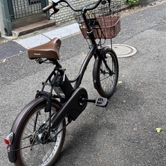 パナソニック電動自転車 12Ah グリッター ブラウンメタリック 20インチの画像