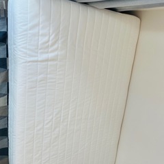 無印良品 ポケットコイルマットレス・脚付きベッド（セミダブル）の画像