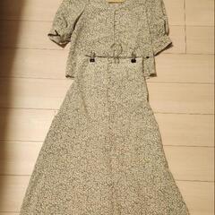 titivate 花柄バルーンスリーブセットアップSの画像