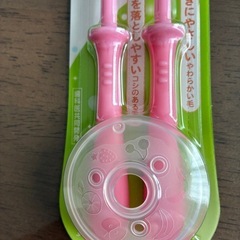 ピジョン乳歯ブラシとライオンクリニカkidsの画像