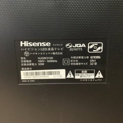 ♦Hisense ハイビジョンLED液晶テレビ  【2017年製】HJ32K3120の画像