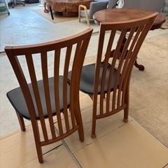 ダイニングチェア　ハイバック　大塚家具の画像