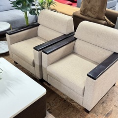 A1410🌟激安‼️ 応接セット 応接ソファ 3人用 ×1 + 応接ソファ 1人用 ×2 🌟の画像