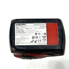 店頭引き渡し 中古 HILTI ヒルティ リチウムイオンバッテリーパック B22/5.2 通電確認済みの画像