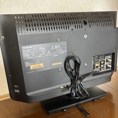 東芝REGZA 19V型テレビ 美品
の画像