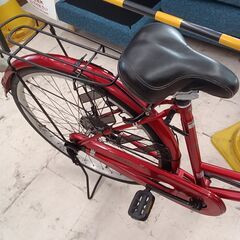 リユースのサカイ栃木店★ジモティ割あり★  自転車 26インチ レッド クリーニング済み TC9938の画像