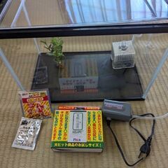 鑑賞用水槽 小さ目 金魚 淡水魚用の画像