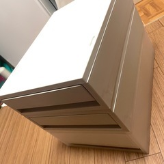 無印良品  収納ケース ホワイト と 半透明 3個セットの画像