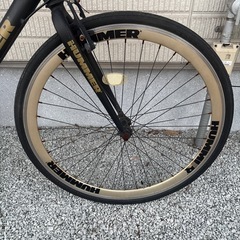 NUMMER ハマー クロスバイク 自転車 切り替え付きの画像