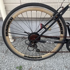 NUMMER ハマー クロスバイク 自転車 切り替え付きの画像