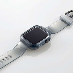 新品未使用 エレコム Apple Watch 8/7 41mm用ソフトバンパーバンド一体型 AW-21BBPUBKCの画像