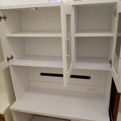 【リユースのサカイ八街店】★ジモティ割あり★ レンジボード　ホワイト　クリーニング済　YJ7023の画像