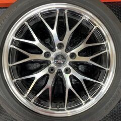 TOYO mp7 205/50R17 夏タイヤ BADX マルチフォルケッタⅡ SP Spector 17インチ 7J5HPCD114.3+53 2022 バリ溝 ブラポリ アクセラ等(STG020)の画像