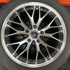 TOYO mp7 205/50R17 夏タイヤ BADX マルチフォルケッタⅡ SP Spector 17インチ 7J5HPCD114.3+53 2022 バリ溝 ブラポリ アクセラ等(STG020)の画像