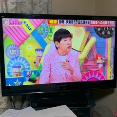 三菱46インチテレビの画像