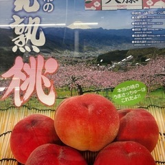 桃の仲介販売〈甲州山梨産地直送の桃〉の画像